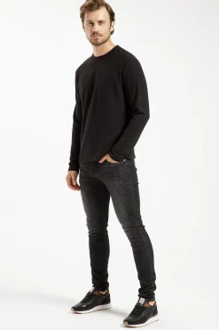 Jeansy męskie czarne Skinny Fit Scott E 162-027<Cross Jeans New
