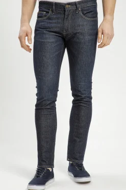 Jeansy męskie granatowe Regular Fit Tapered F 152-143<Cross Jeans New