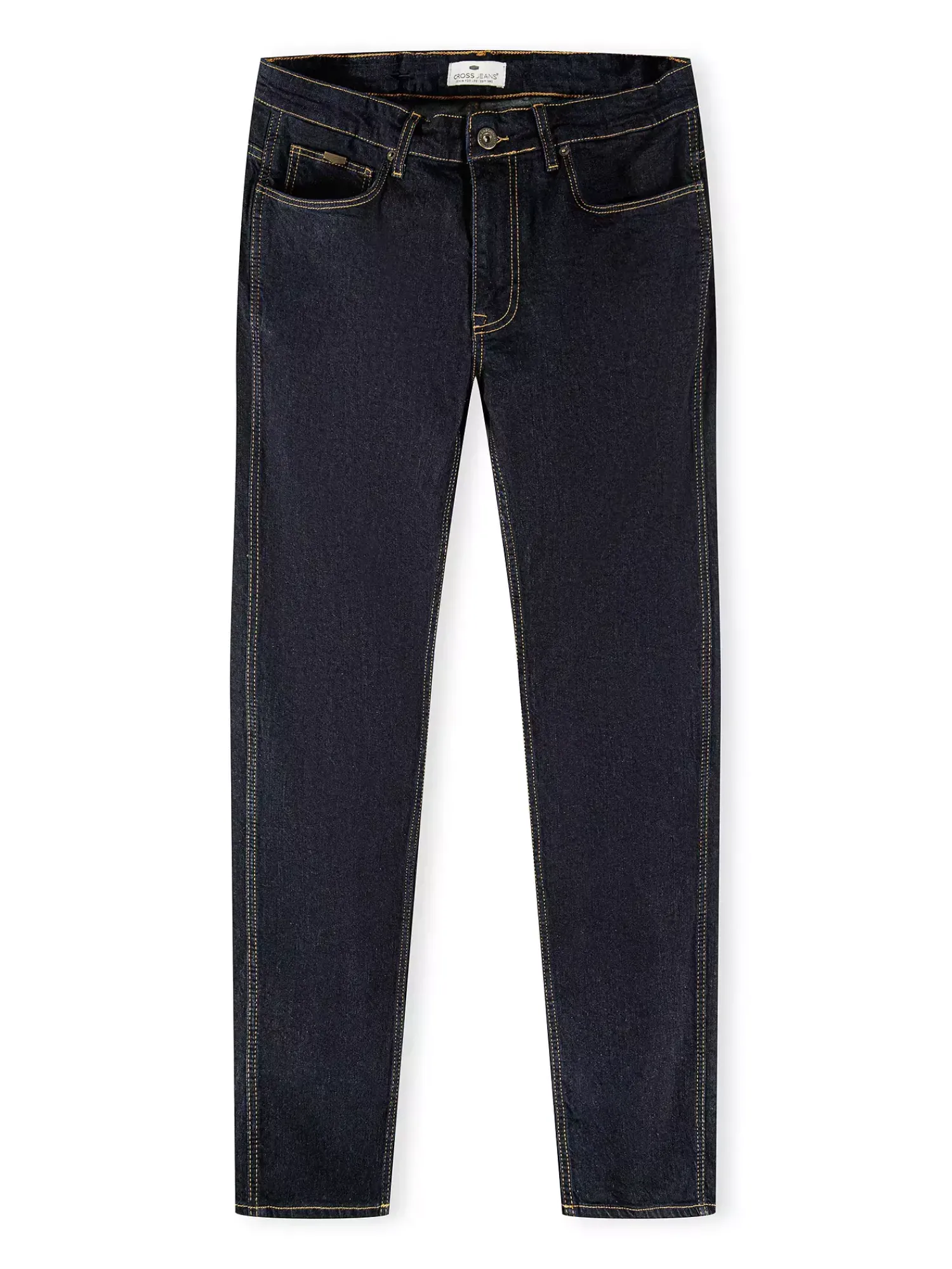 Jeansy męskie granatowe Regular Fit Greg C 132-144<Cross Jeans Discount