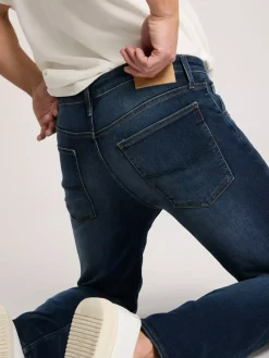 Jeansy męskie granatowe Slim Fit Damien E 198-091<Cross Jeans Clearance