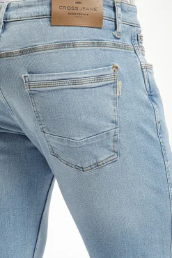 Jeansy męskie jasnoniebieskie Slim Fit Blake E 185-183<Cross Jeans Online
