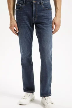 Jeansy męskie niebieskie Regular Fit Greg C 132-145<Cross Jeans Fashion