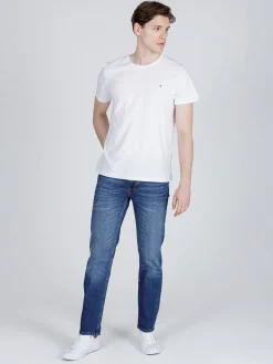 Jeansy męskie niebieskie Regular Fit Jack F 194-594<Cross Jeans Best