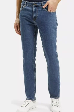 Jeansy męskie niebieskie Regular Fit Jack F 194-821<Cross Jeans Sale