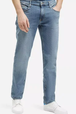 Jeansy męskie niebieskie Regular Fit Jack F 194-293<Cross Jeans Sale