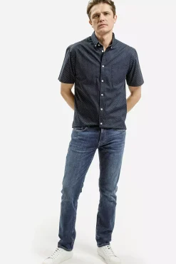 Jeansy męskie niebieskie Regular Fit Greg C 132-147<Cross Jeans New