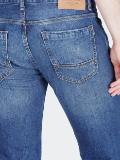 Jeansy męskie niebieskie Regular Fit Jack F 194-594<Cross Jeans Best