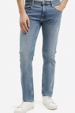 Jeansy męskie niebieskie Slim Fit Damien E 198-110<Cross Jeans New