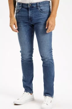 Jeansy męskie niebieskie Slim Fit Blake E 185-148<Cross Jeans Online