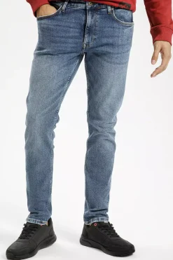 Jeansy męskie niebieskie Slim Fit Blake E 185-122<Cross Jeans Online