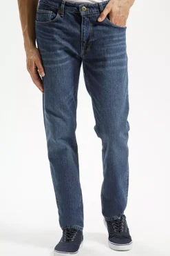 Jeansy męskie niebieskie Slim Fit Trammer E 169-117<Cross Jeans Outlet