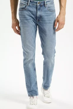 Jeansy męskie niebieskie Slim Fit Trammer E 169-124<Cross Jeans New