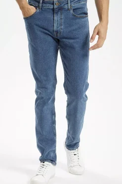 Jeansy męskie niebieskie Slim Fit Trammer E 169-122<Cross Jeans Best