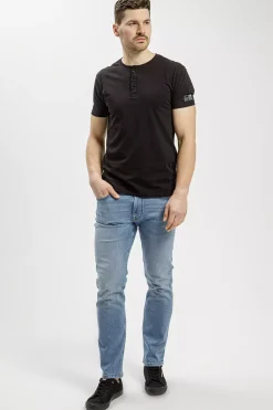Jeansy męskie niebieskie Slim Fit Trammer E 169-088<Cross Jeans Best