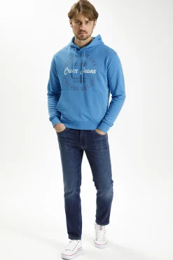Jeansy męskie niebieskie Slim Fit Trammer E 169-090<Cross Jeans Clearance