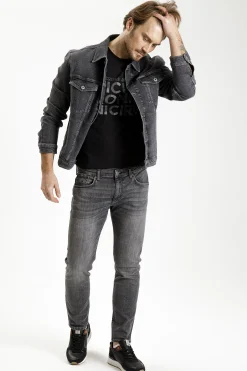 Jeansy męskie szare Slim Fit Blake E 185-189<Cross Jeans Sale