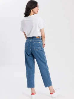 Jeansy Pleated Slouchy P 513-007<Cross Jeans Clearance