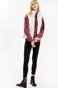 Kamizelka damska biała 90033-008<Cross Jeans Fashion
