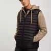 Kamizelka męska czarna 40282-020<Cross Jeans Best