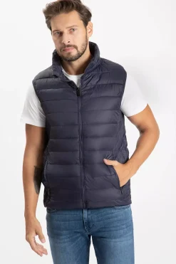 Kamizelka męska granatowa 40238-001<Cross Jeans Sale