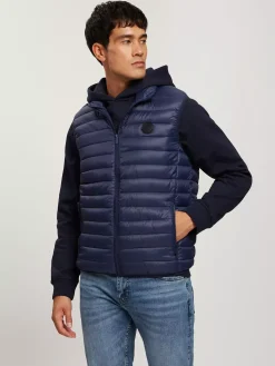 Kamizelka męska granatowa 40282-001<Cross Jeans Clearance