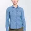 Koszula jeansowa damska A 535-025<Cross Jeans Fashion