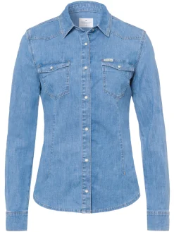 Koszula jeansowa damska A 535-025<Cross Jeans Fashion