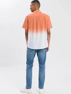 Koszula męska dwukolorowa 35423-633<Cross Jeans Outlet