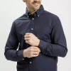 Koszula męska granatowa 35253-001<Cross Jeans Discount