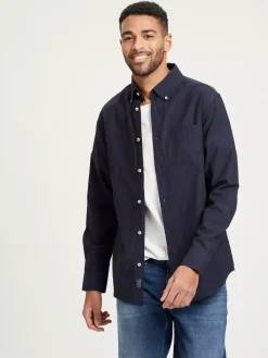Koszula męska granatowa 35451-001<Cross Jeans Fashion
