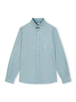 Koszula męska niebieska 35591-462<Cross Jeans Outlet