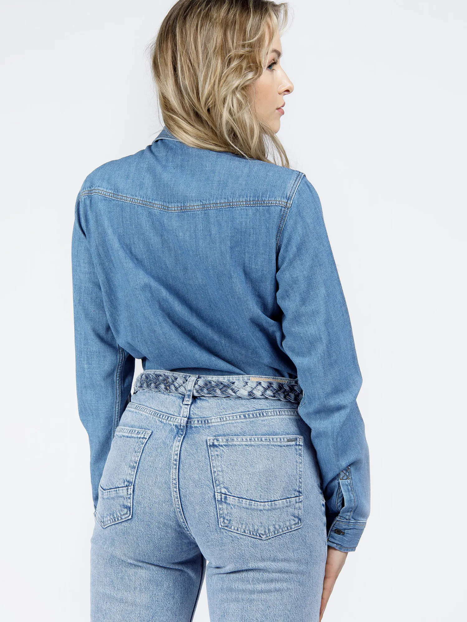 Koszulka damska jeasnowa A 601-015<Cross Jeans Outlet