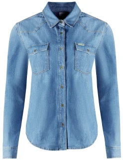 Koszulka damska jeasnowa A 601-015<Cross Jeans Outlet