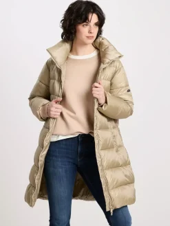 Kurtka damska zimowa beżowa 81270-389<Cross Jeans Outlet