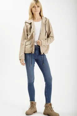 Kurtka damska złota 81251-009<Cross Jeans New