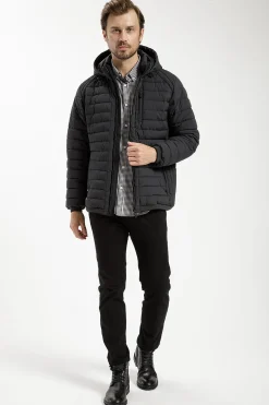 Kurtka męska czarna 40259-020<Cross Jeans Sale