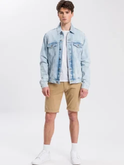 Kurtka męska jeansowa A 315-066<Cross Jeans Best