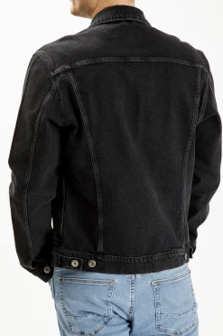 Kurtka męska jeansowa czarna A 320-006<Cross Jeans New