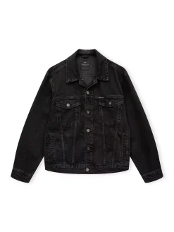 Kurtka męska jeansowa czarna A 320-019<Cross Jeans Hot
