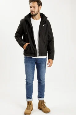 Kurtka zimowa męska czarna 40257-020<Cross Jeans Clearance