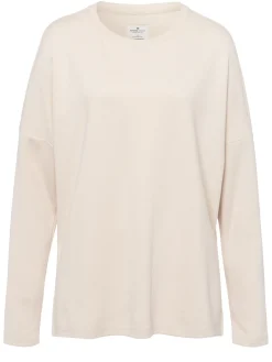 Longsleeve damski beżowy 56021-053<Cross Jeans Outlet