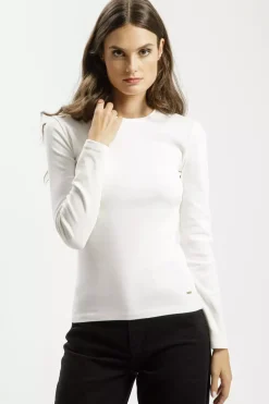 Longsleeve damski 56212-028<Cross Jeans Outlet