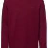 Longsleeve męski ciemnoczerwony 16102-499 DARK RED<Cross Jeans Fashion
