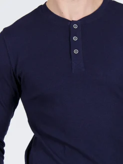 Longsleeve męski granatowy 15129-001<Cross Jeans Clearance