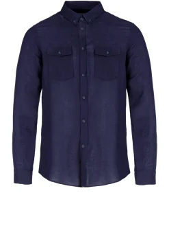 Męska koszula 35337-001<Cross Jeans Clearance