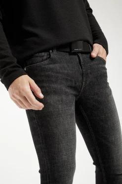 Pasek parciany męski czarny 0560K-020<Cross Jeans Hot
