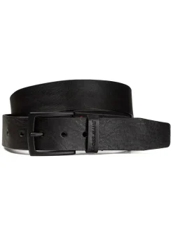 Pasek skórzany czarny męski 0628K-020<Cross Jeans Online