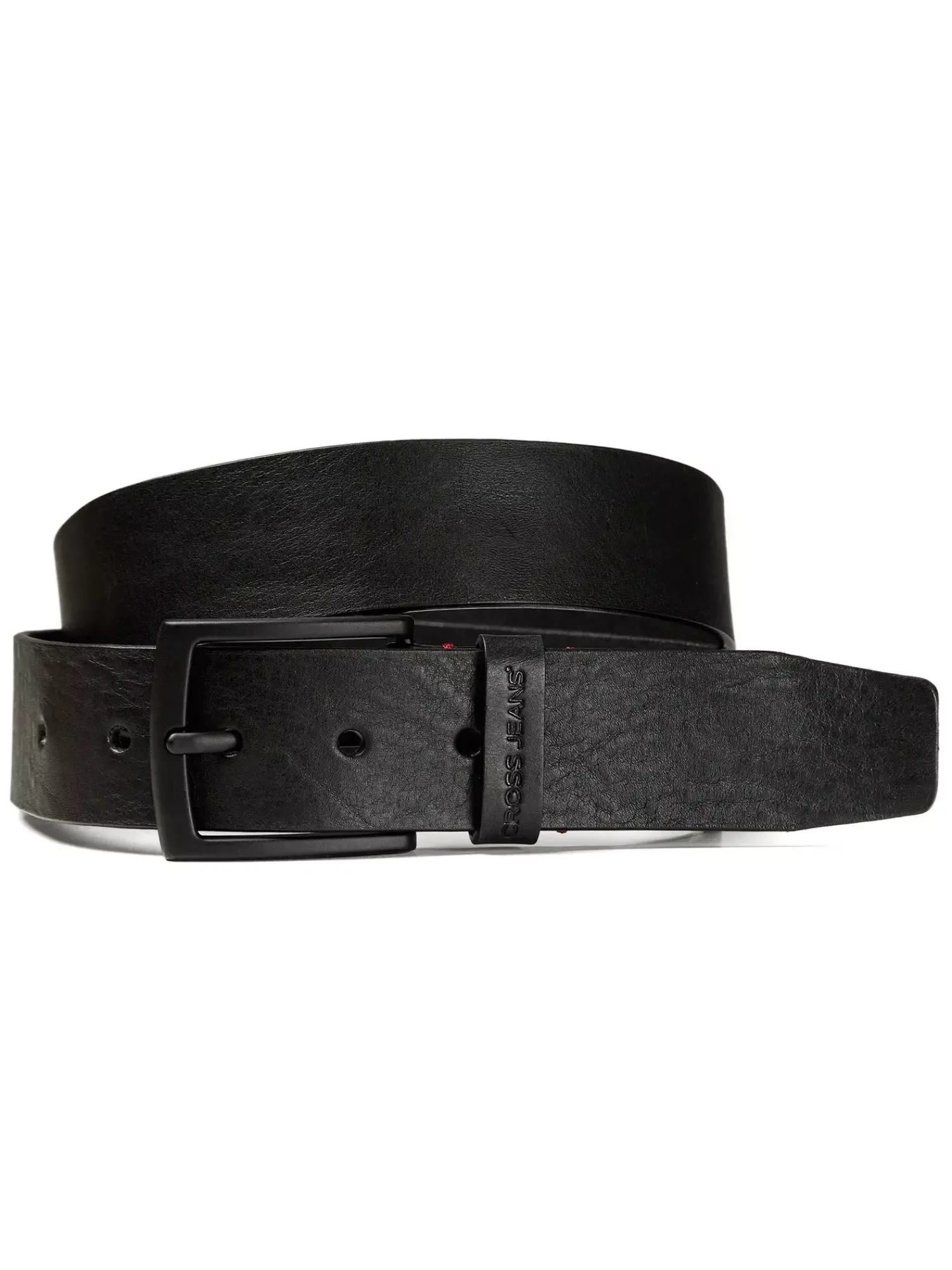Pasek skórzany czarny męski 0628K-020<Cross Jeans Online