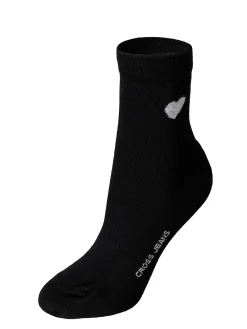 Skarpetki długie damskie czarne 0566P-020 BLACK<Cross Jeans Clearance