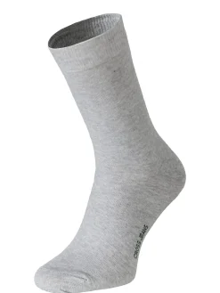 Skarpetki długie damskie szare 0590P-019 GREY<Cross Jeans Outlet